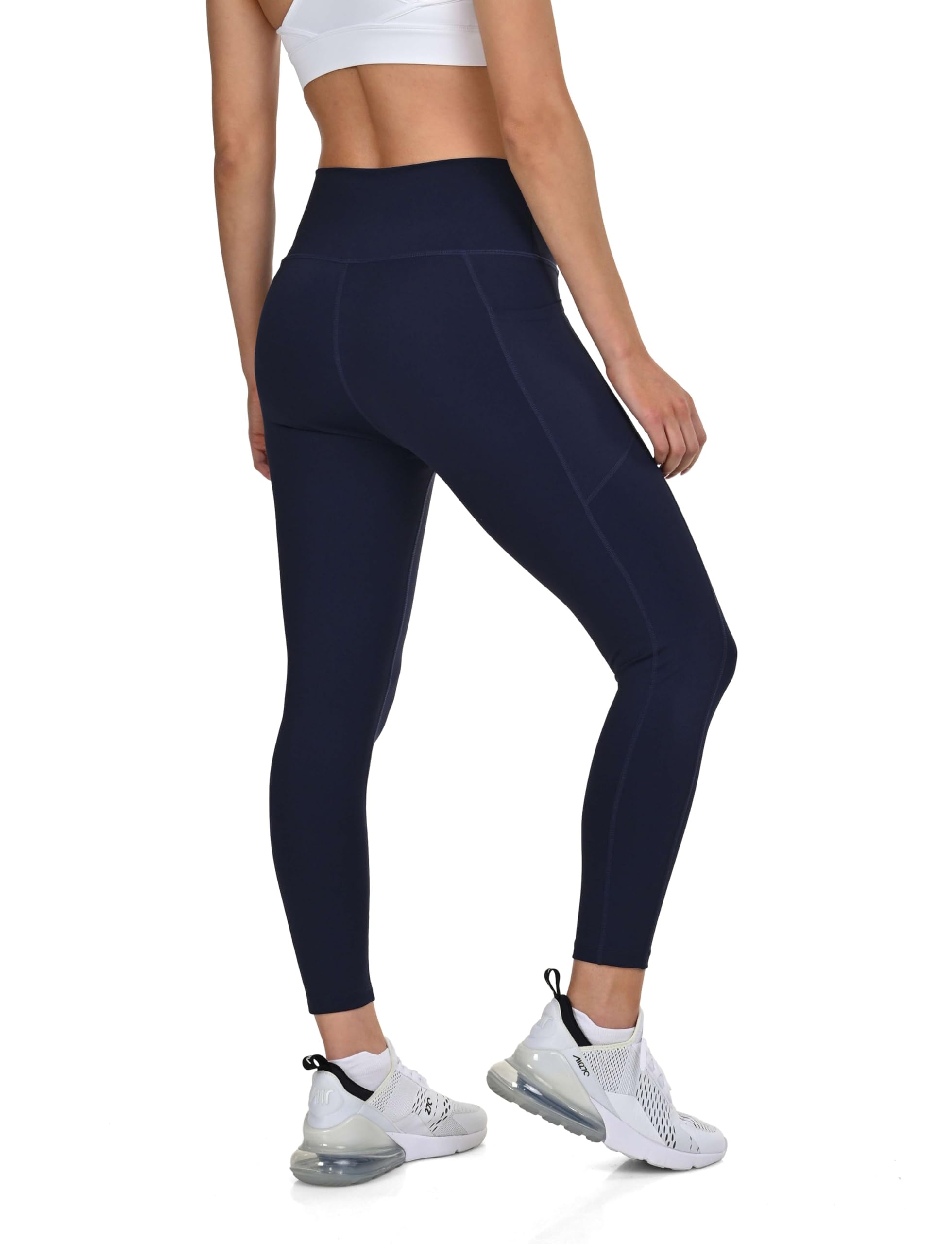 TCA Sport Leggings für Damen - Sport Leggins 7/8 mit Taschen - Sportleggins für Damen Lang High Waist - Yoga Leggings - Sportleggings Blickdicht - Sportkleidung Frauen