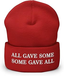 Hogue WS LLC All Gave Some, Some Gave All Hat (Embroidered Cuffed Beanie)