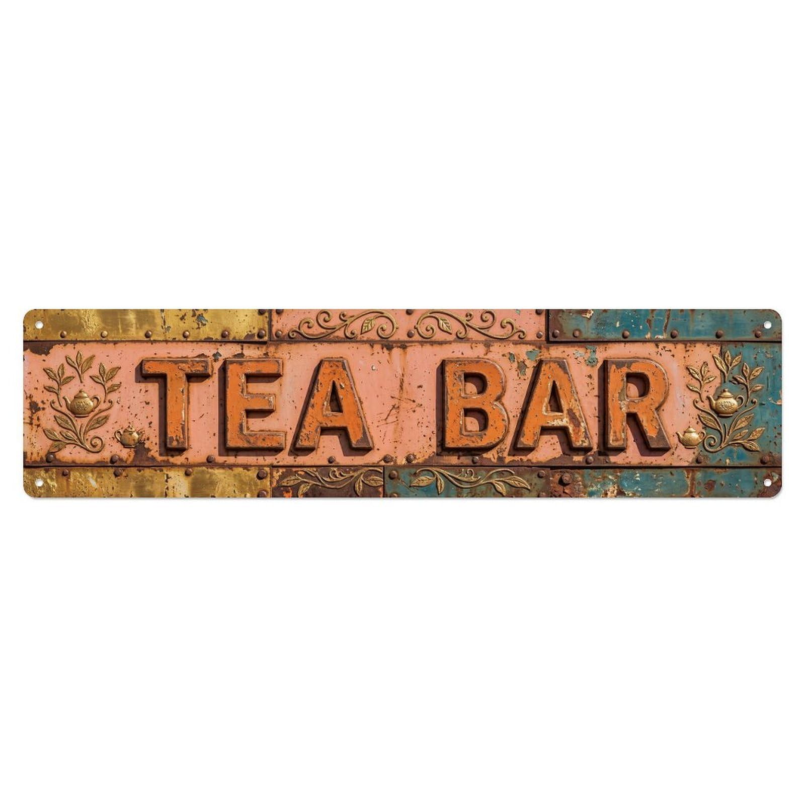 Tea Bar Retro Cafe 1 Metal Tin Sign