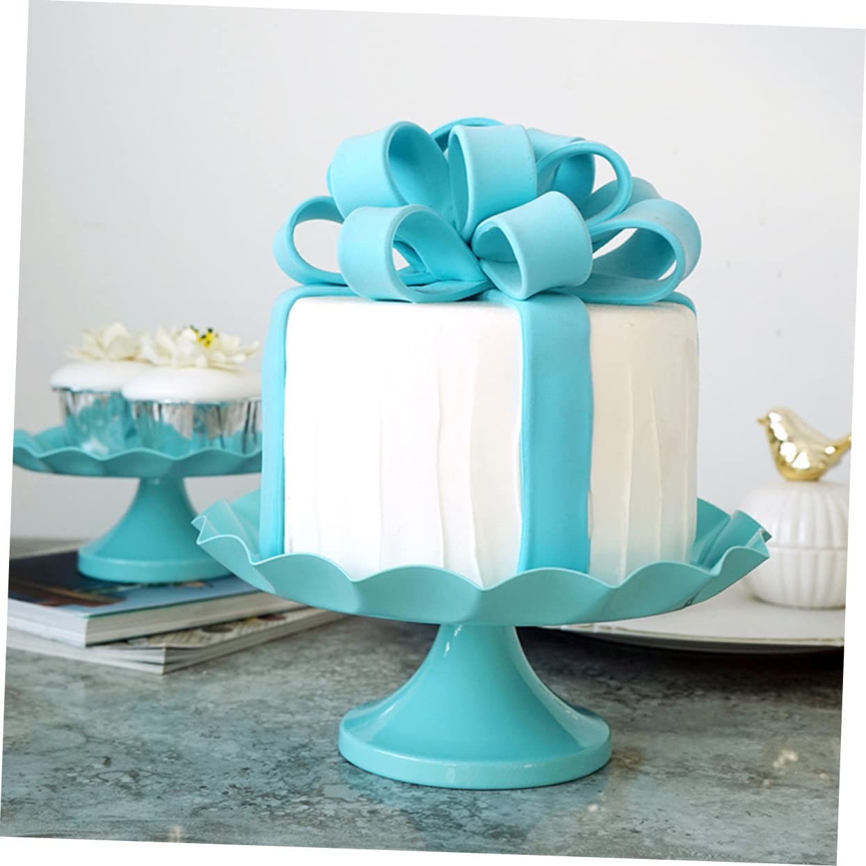 Amazon｜KICHOUSE アイアン製 ケーキスタンド 大型 スイーツ