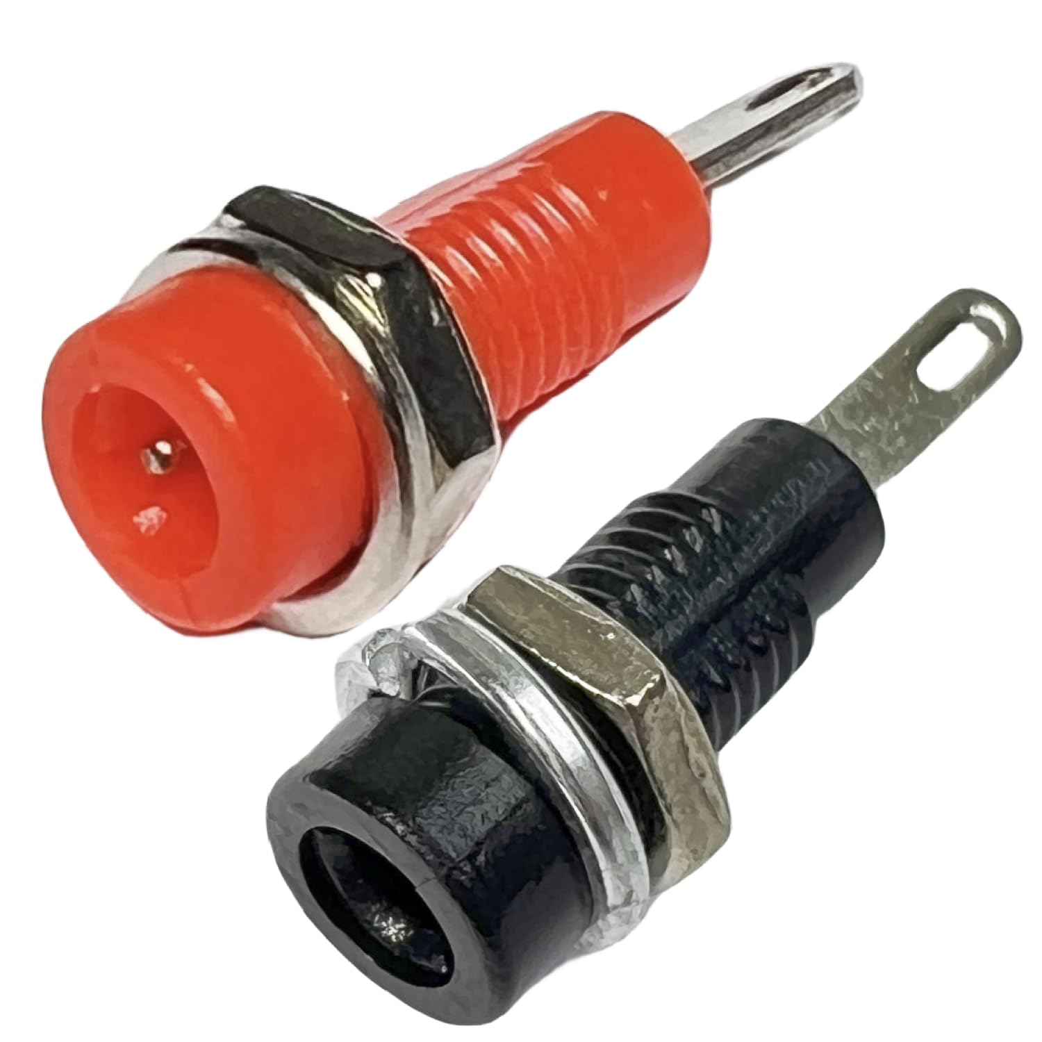 Amazon.com: 2mm Banana Jack Socket, Red Black Solder Panel Mount