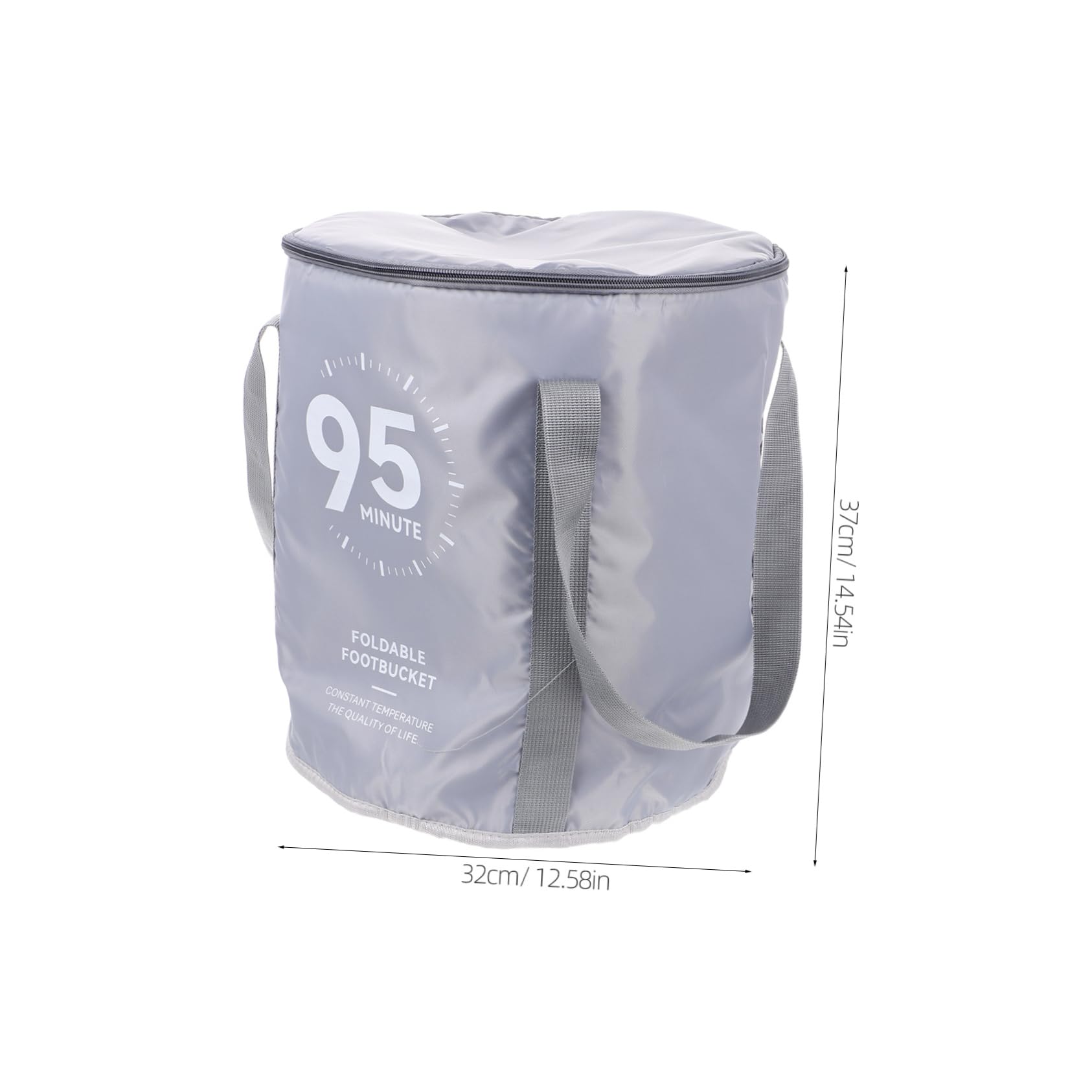 Beavorty Emergency Foot Soak Tub Collapsible Foot Bath Basin Portable Foot Spa for Camping Travel Home Use