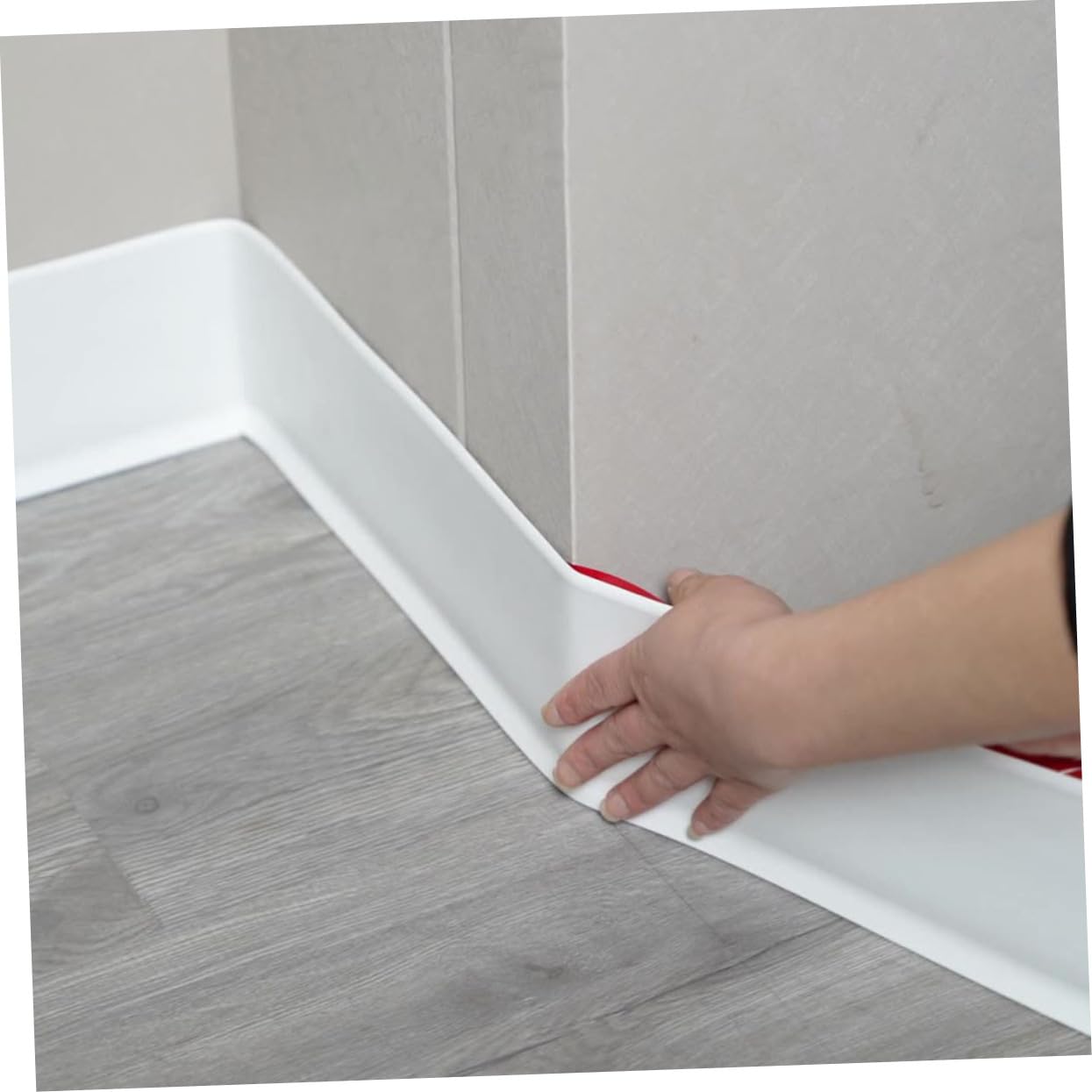 Moldura De Pared Autoadhesiva Flexible Para Esquinas Pvc De Instalar Decorativa