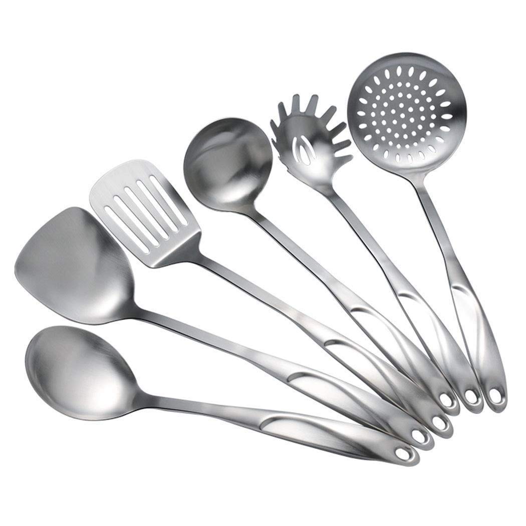 GTHTUHFD Kitchen Utensil Set, Stainless Steel Cooking Utensils Kit,