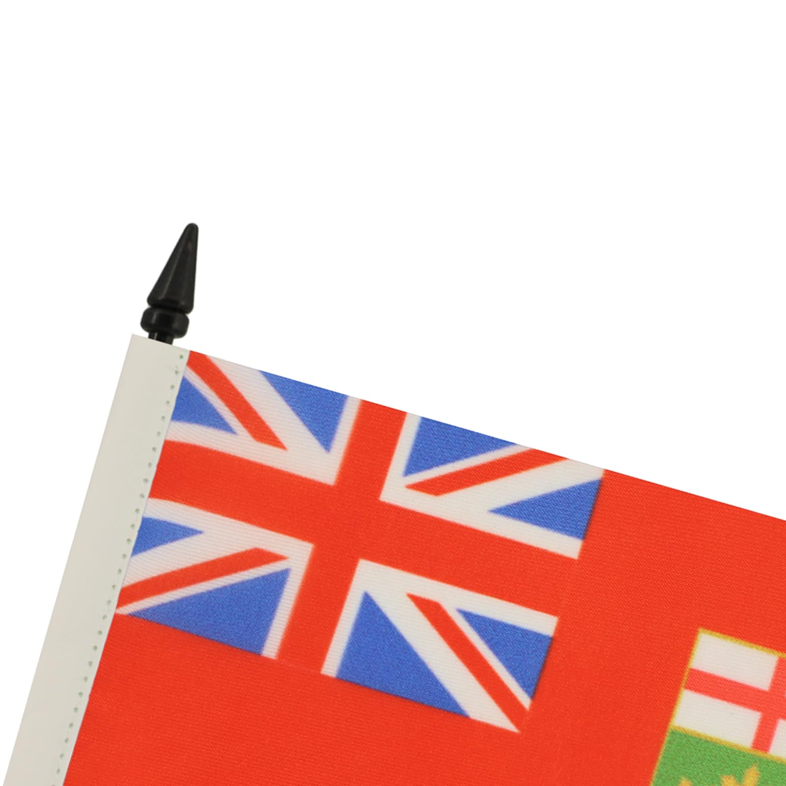 AZ FLAG, Ontario Table Flag 4'' x 6'', Canadian region of Ontario Office Mini Banner 100% Polyester 15 x 10 cm - Image 4