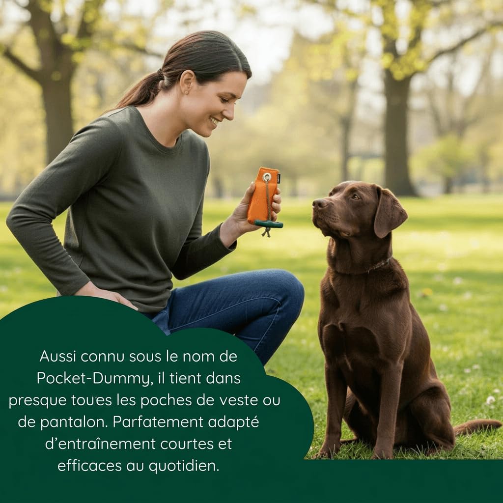 Romneys cherchant dummy/ mini dummy (orange, 100g)