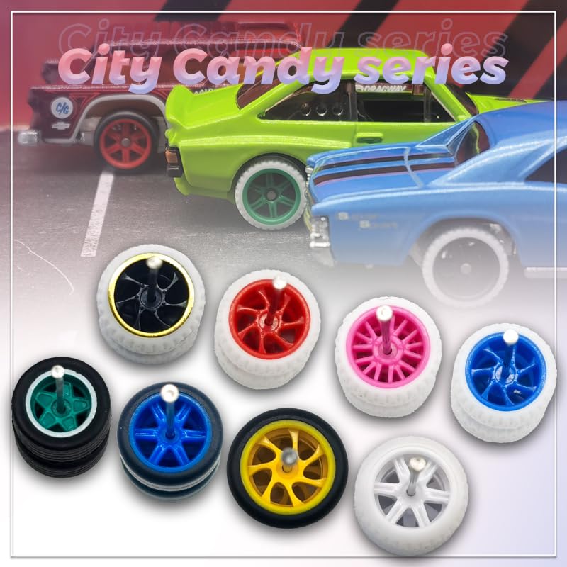 Amazon.com: WAVEIST Hot 1/64 Wheels for Diecast Model Car Vehicles
