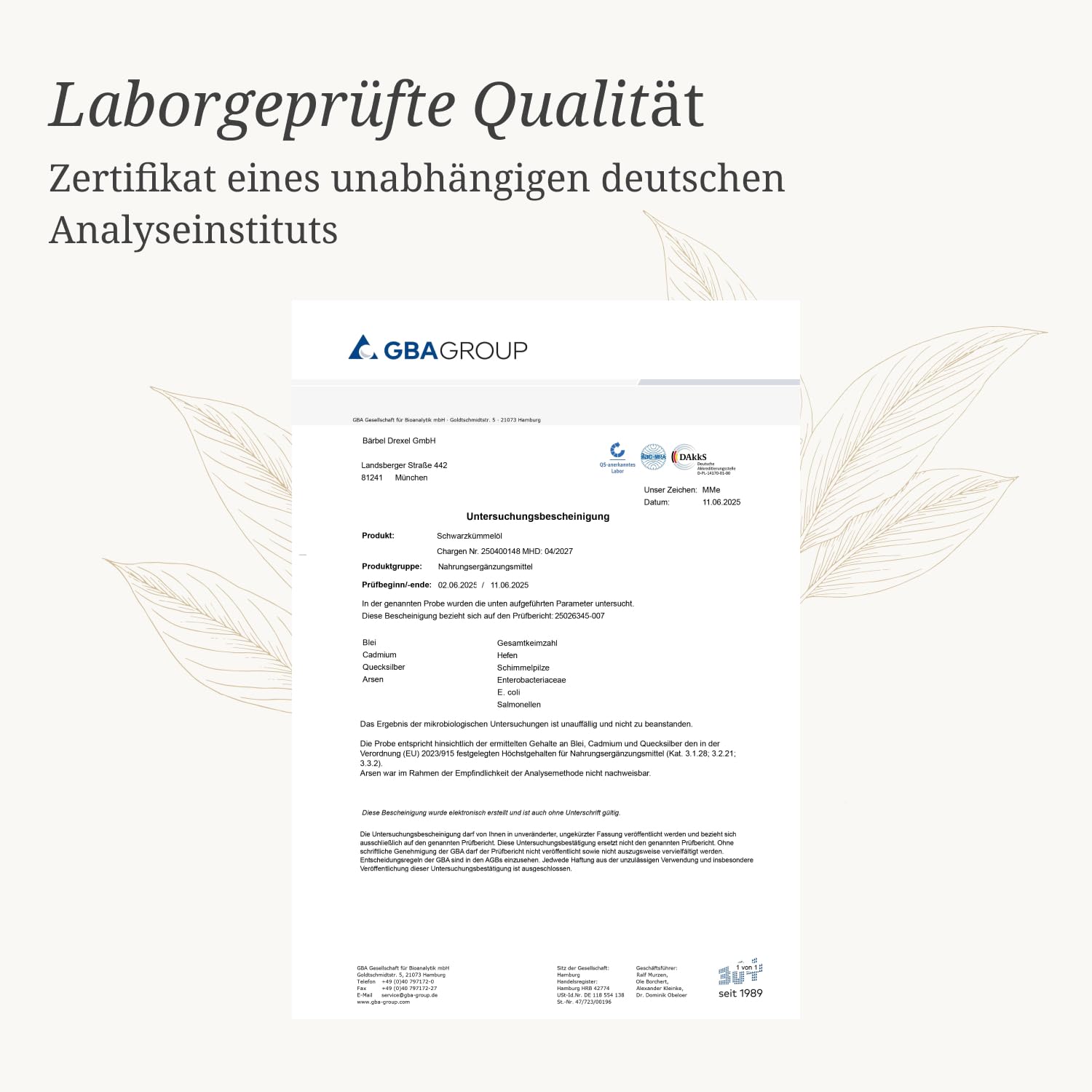 Schwarzkümmelöl Kapseln Hochdosiert Ägyptisch Vegan (190 Stk) 2000 mg pro Tagesdosis, naturbelassen, kaltgepresst, Linolsäure & Vitamin E Naturheilkunde Schwarzkümmel BÄRBEL DREXEL®