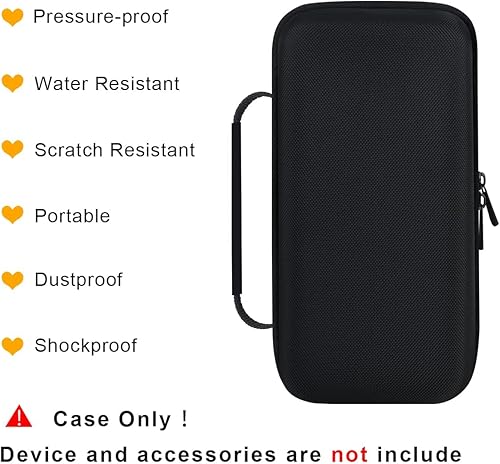 Miniatura 5 de BOVKE Funda de viaje de repuesto para Halo Bolt Air 58830mWh, kit de arranque de emergencia portátil con bomba de neumáticos, cargador de coche,