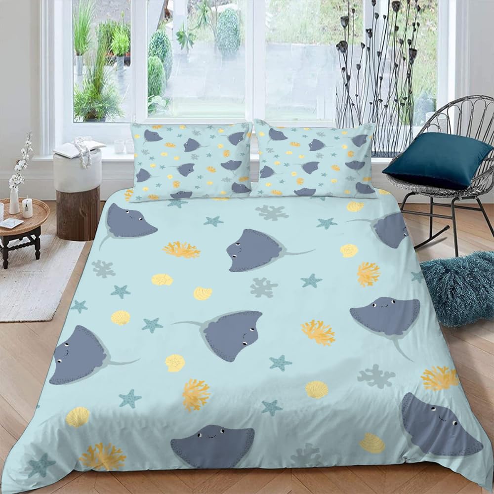 Parure de lit 3D motif animal pour chambre d'enfant et suite parentale ludique