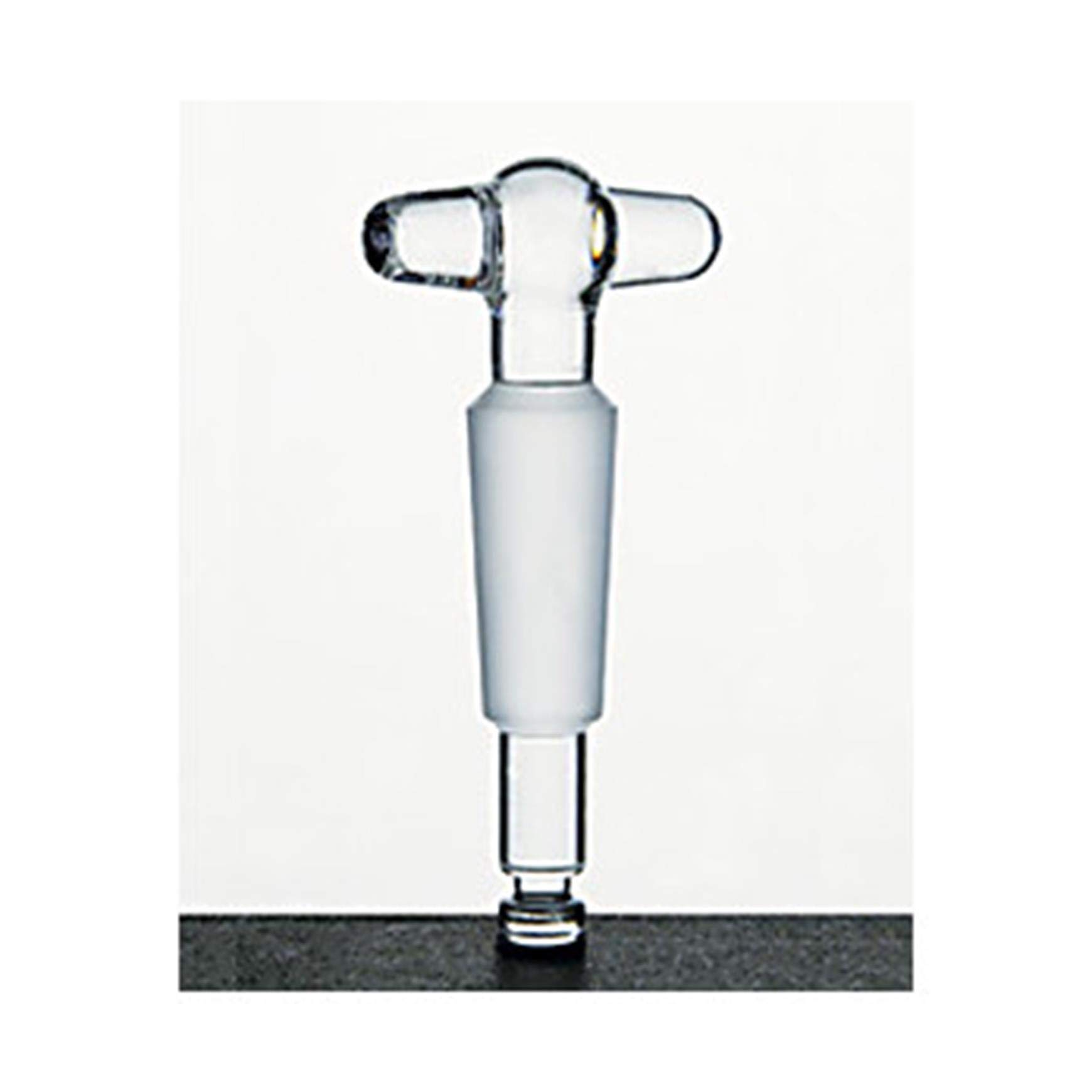 Kemtech America S461740 Synthware Stopcock, Glass, Straight Bore, Bore 4mm, Plug Size 17/40