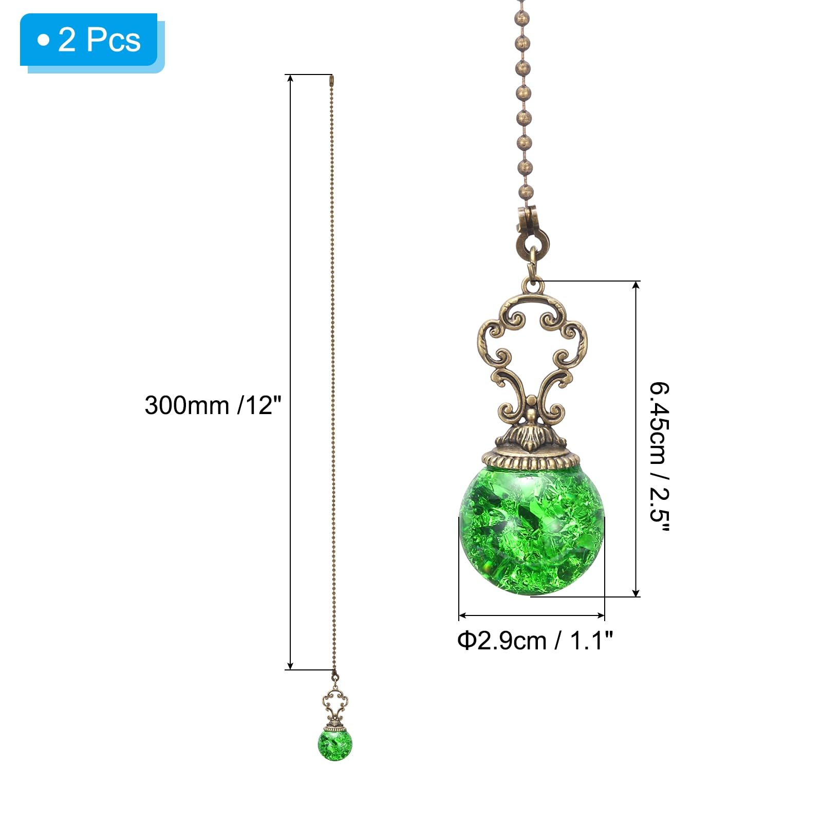 PATIKIL Ceiling Fan Pull Chain - Image 2