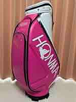 イ ボミ選手 直筆サイン入りキャディバッグ ホンマゴルフ 本間ゴルフ - イ ボミ選手 直筆サイン入りキャディバッグ ホンマ