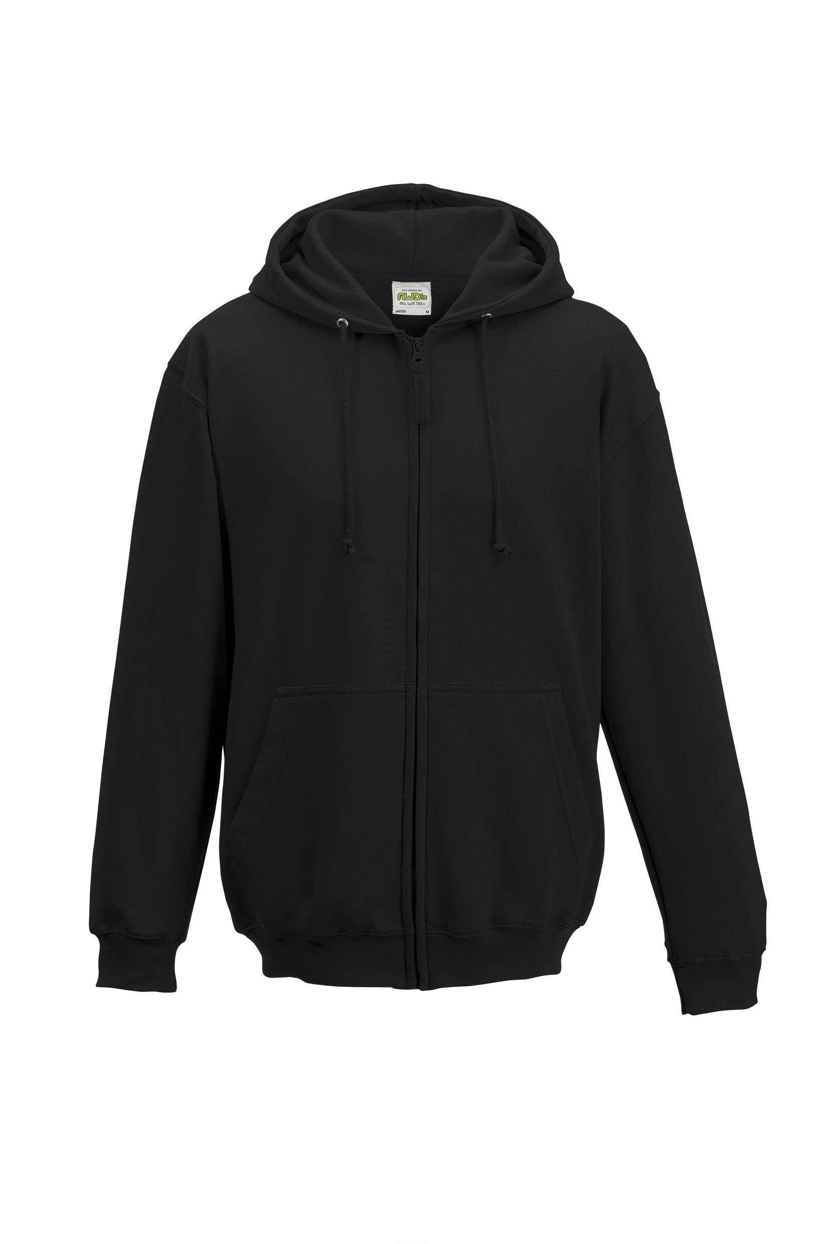 All we do is Zipped Hoodie Black Size XL