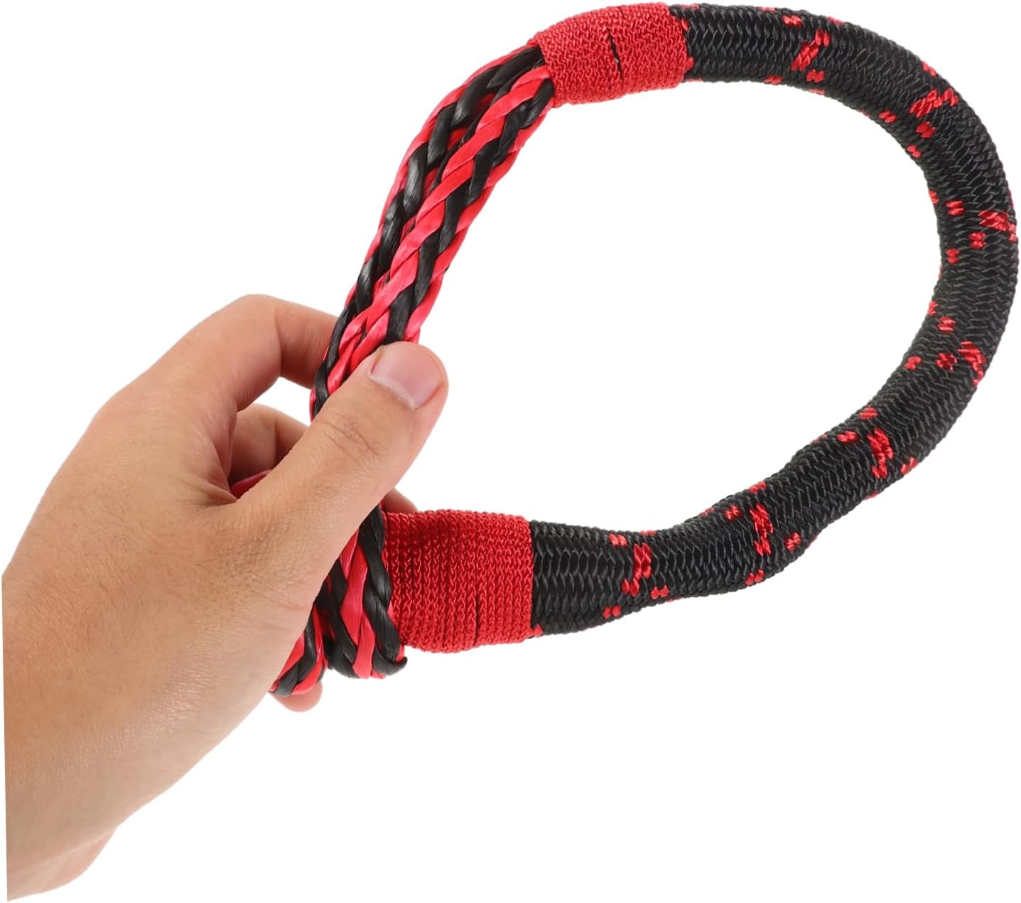 455lbs Soft Shackles Recovery Kit Synthetic Winch Rope for Vehicle Towing Non-kinking Design for Off-Road ATV Utv SUV Truck Compact and User-Friendly Emergency Tool