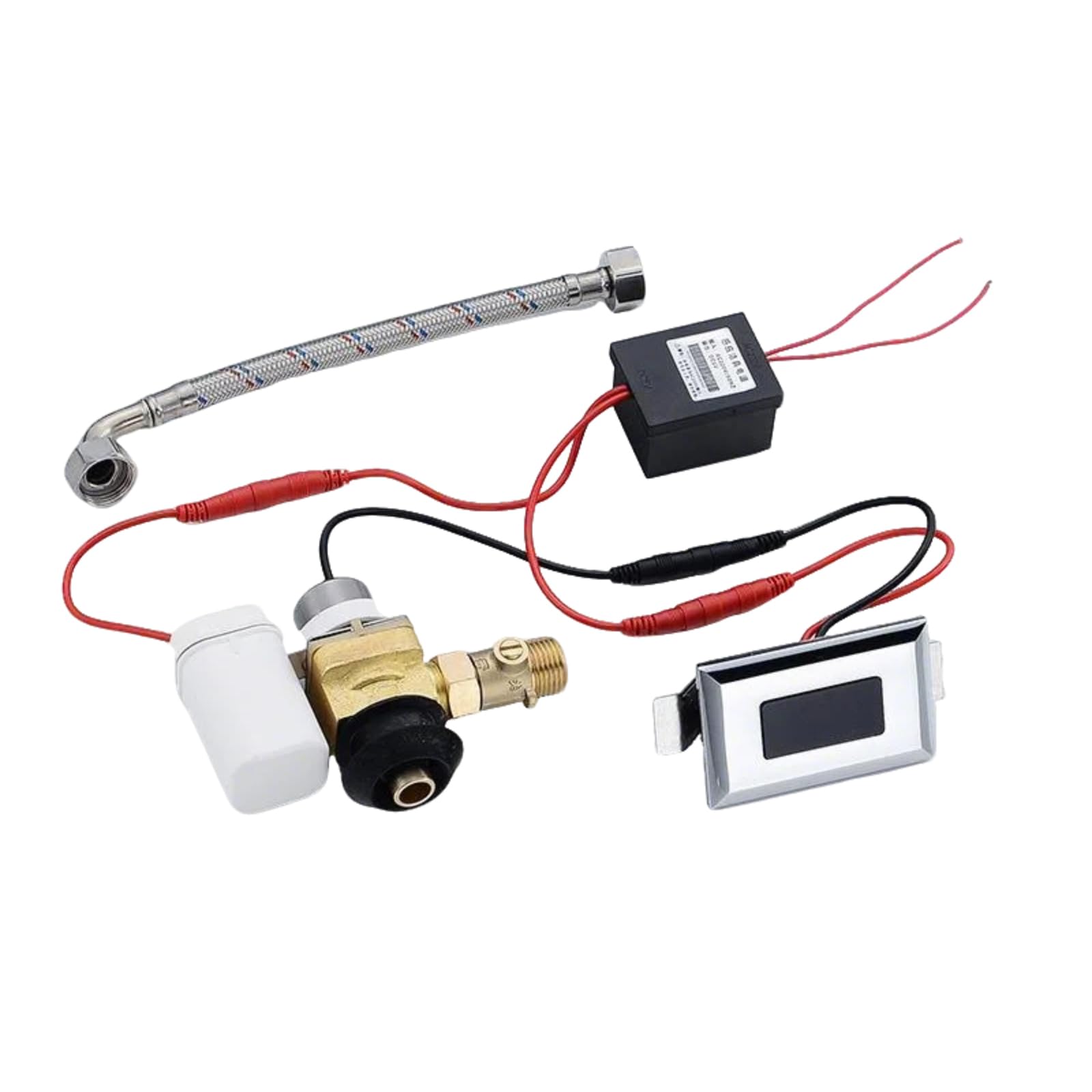 Kits de descarga de urinario sin contacto, sensores, válvulas de descarga de inodoro, kits de reparación de inodoro, juego de sensores de montaje en pared ocultos, accesorios para orinario