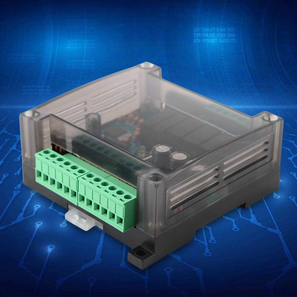 Scheda PLC, DC24V FX1N-14MR DC 24V 5A Scheda di controllo industriale PLC Logica programmabile Uscita relè, Supporti per GX developer o GX works2