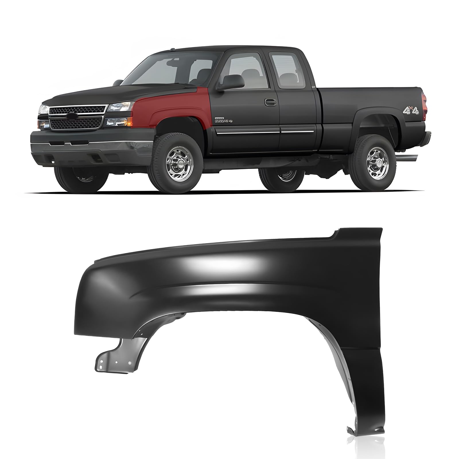 Chevy Fender 2003 2006 Chevrolet Silverado Fender