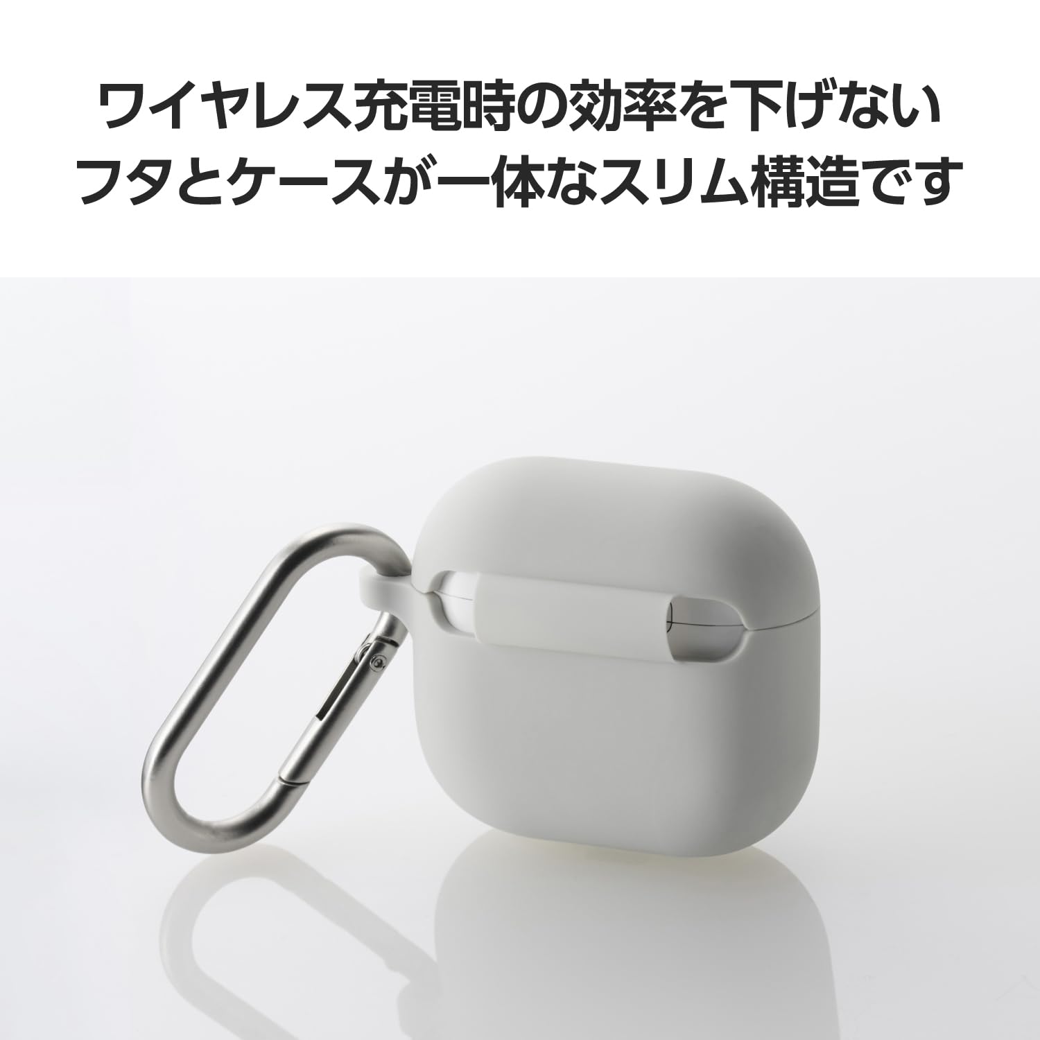 Amazon | エレコム AirPods ケース 第4世代 アクティブノイズキャンセ 