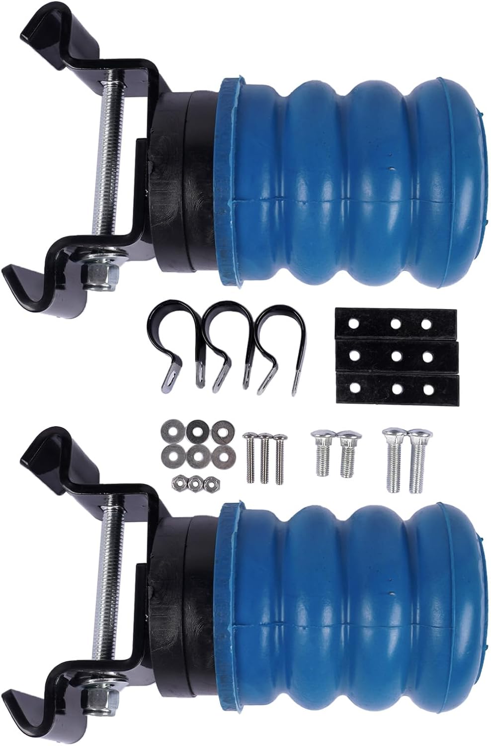 2Pack Suspension Helper Spring TSS-107-40, 3000-5000 GAWR, Left/Right Trailer Auxiliary Spring for Spring-Over Axle Trailer Configuration