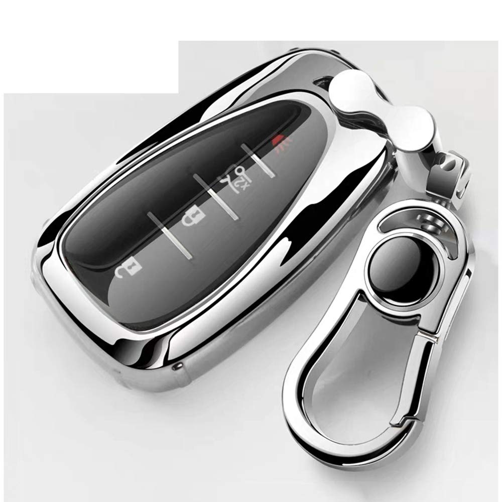 HKPKYKCar key shell，For chevrolet cruze spark camaro Volt Bolt Trax Malibu 2016 2017 2018, TPU Car Key Covers Case Shell Accessories