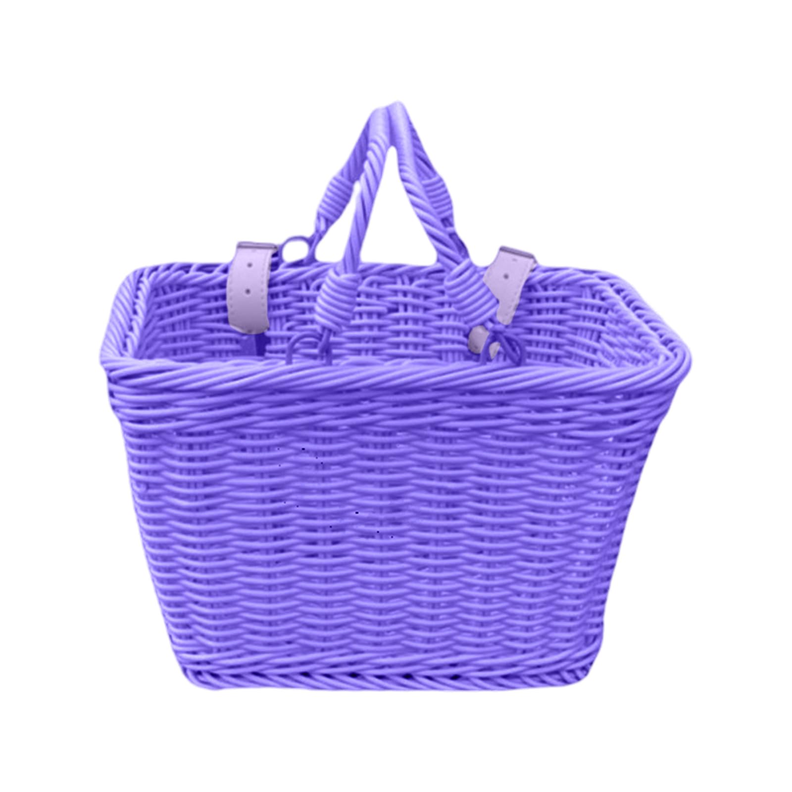 oringnat Removable Bicycles Basket Colorful Bike Front Handlebars Storage Basket for Front Bicycles Mounting