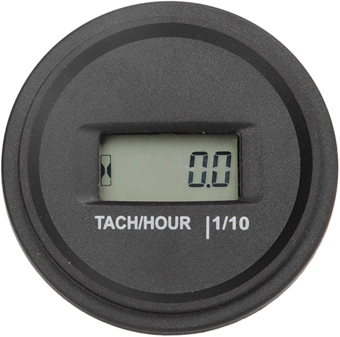 Digital Tach Hour Meter, LCD Display Safe RPM Hour Gauge High Accuracy