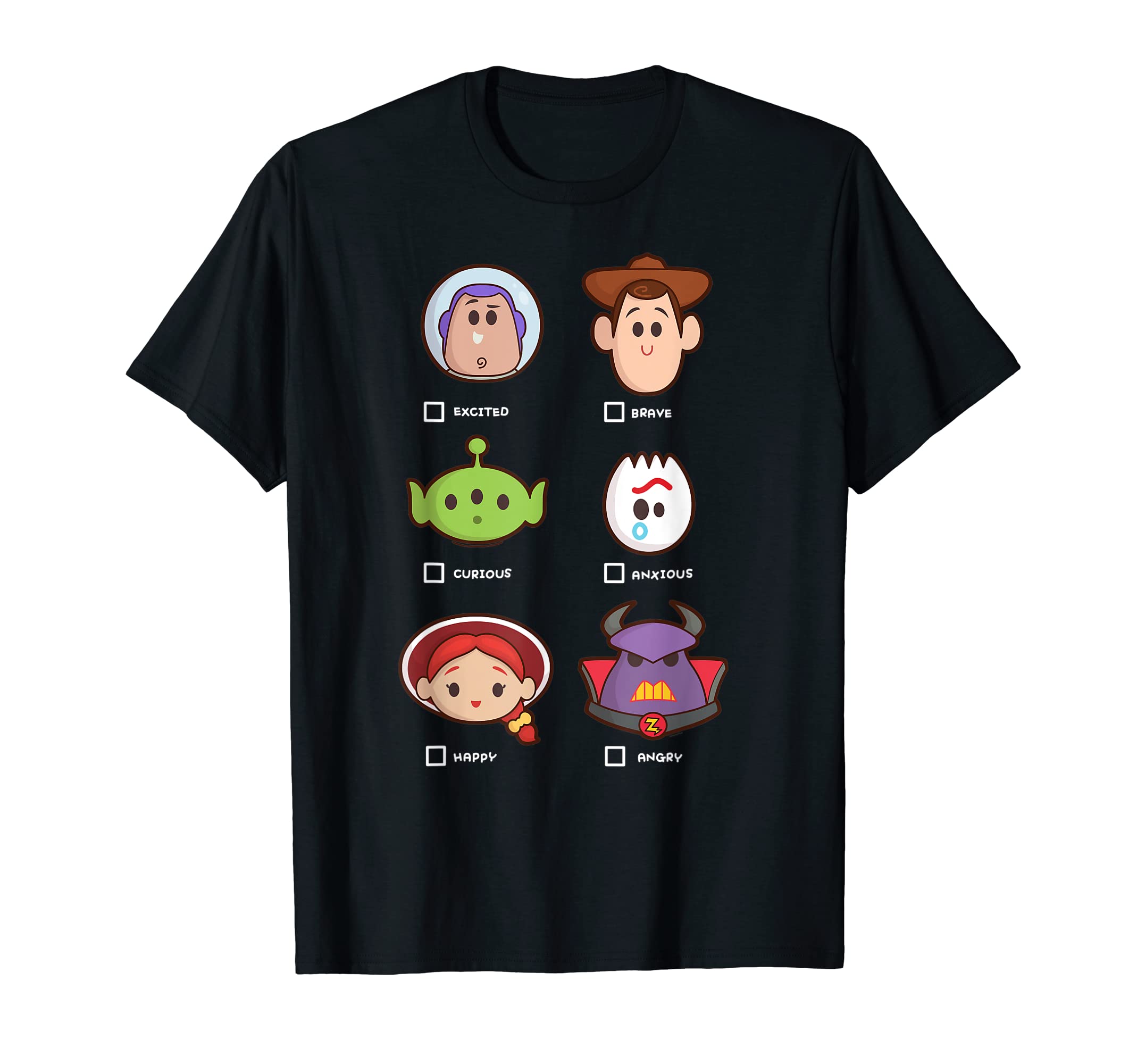 PixarDisney and Pixar’s Toy Story Emoji Moods T-Shirt