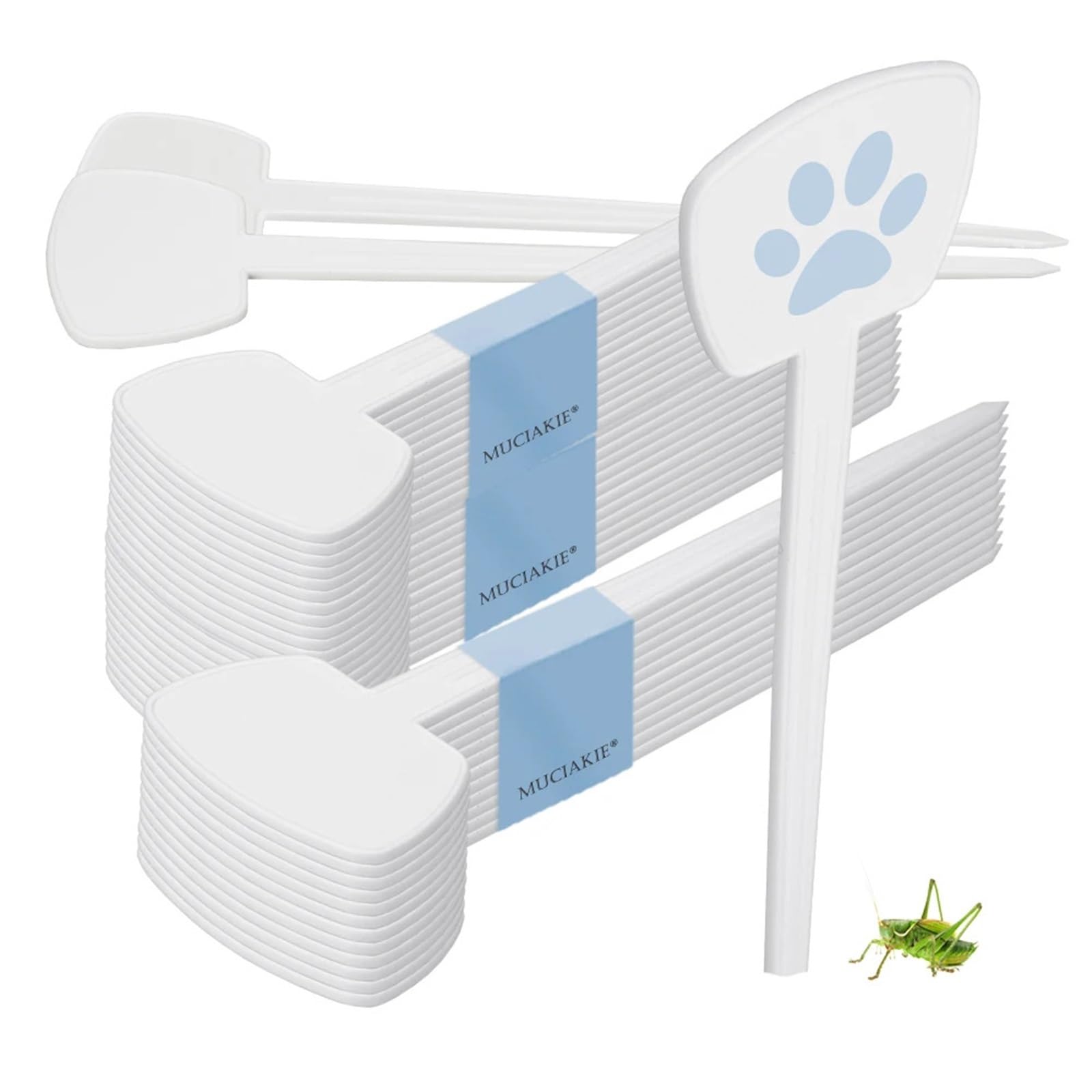 Etichette Per Piante Etichette for piante a forma di T da 19,5 cm Materiale PP spesso scrivibile impermeabile(100pcs)