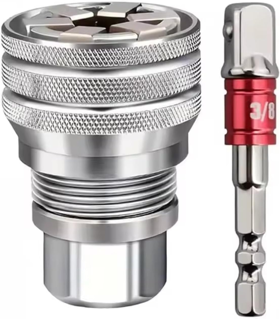 Multi-Function Universal Socket Wrench Tool - Self Adjustable Universal Socket Wrench, Universal Maintenance Tool, Auto Grip Universal Socket Tool for 3/8" Drive Ratchet Torque Wrench (3PCS)