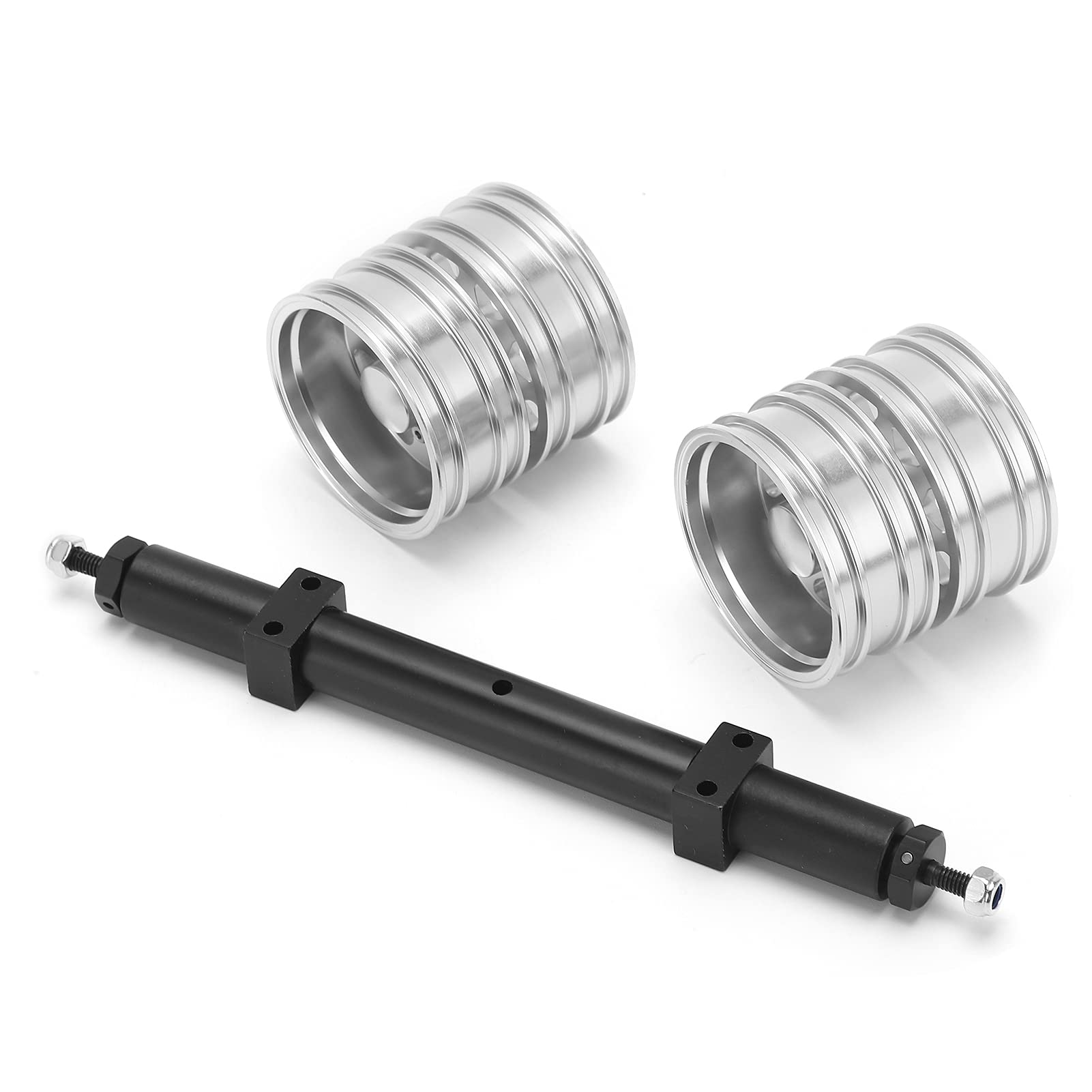 Zestaw piasty koła tylnej osi ze stopu aluminium do traktora w skali 1/14