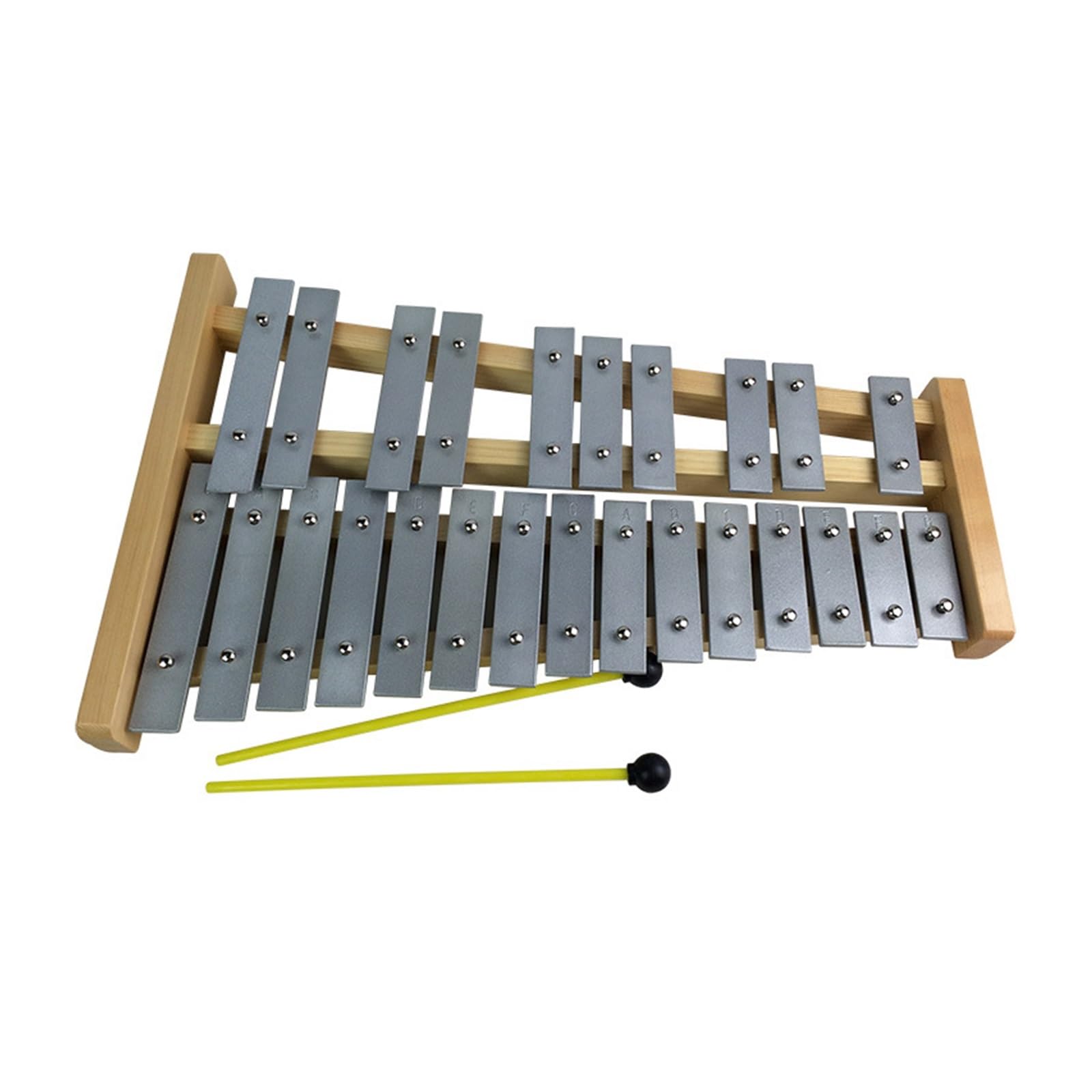 xilofono Strumento a percussione Strumento a percussione carillon in alluminio a 25 toni adatto a studenti principianti