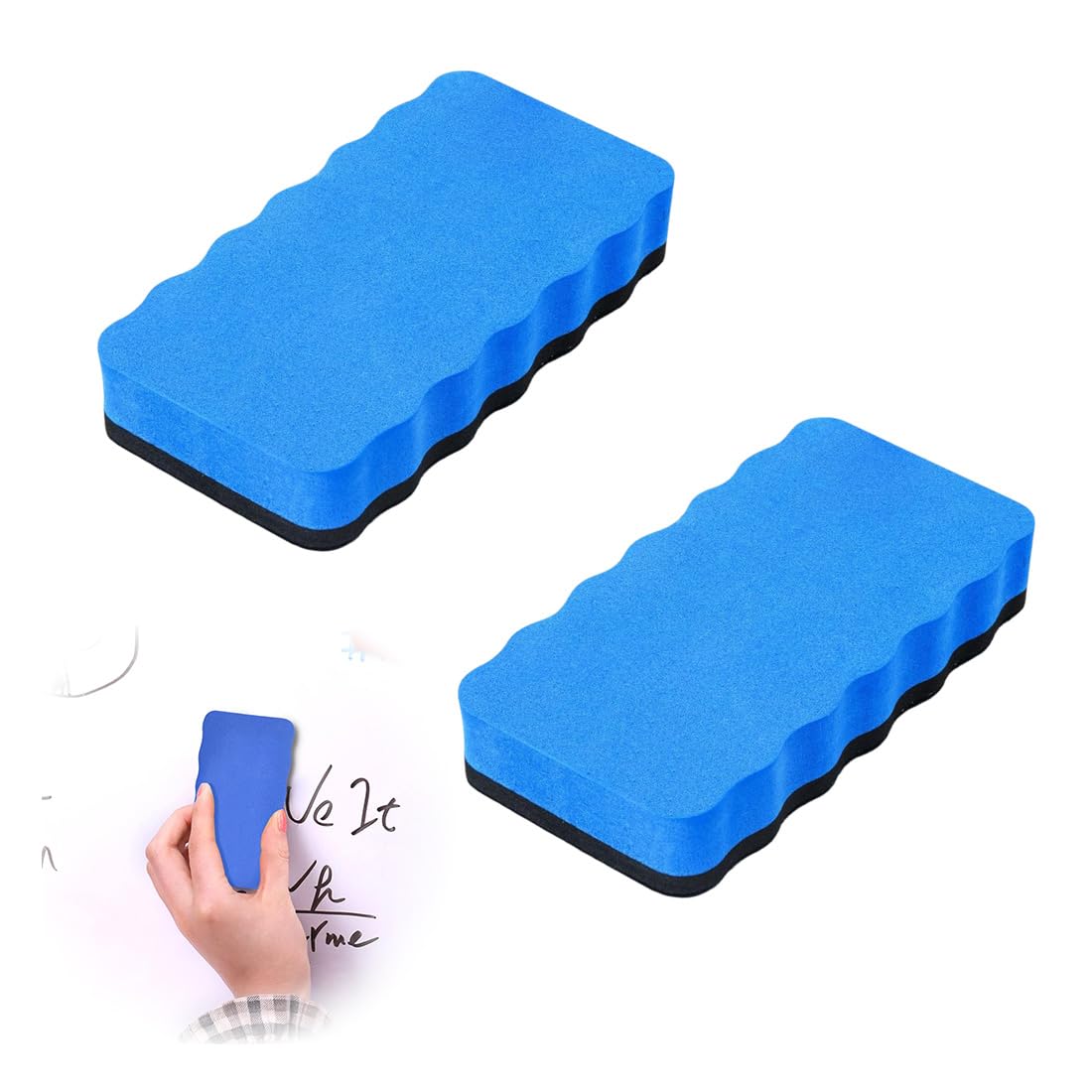 5 Cancellini Magnetici Per Lavagna Bianca - Facce Felici, Per Scuola, Ufficio E Casa - Foto 10