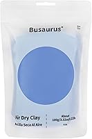 Vista 9 de Arcilla de espuma de secado al aire marrón claro de 3.53 oz, arcilla modelo mágico de bricolaje para niños, arcillas suaves coloridas