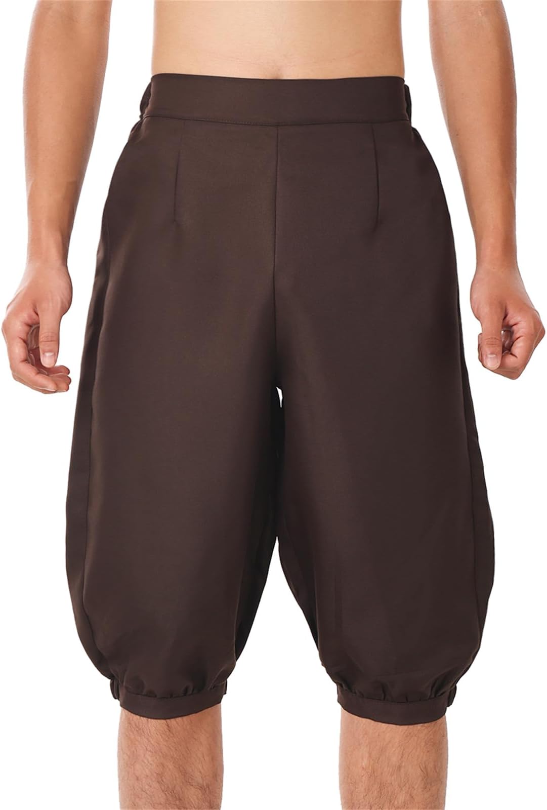 Retro Colonial Pants Renaissance Mens Knicker Pants Breeches