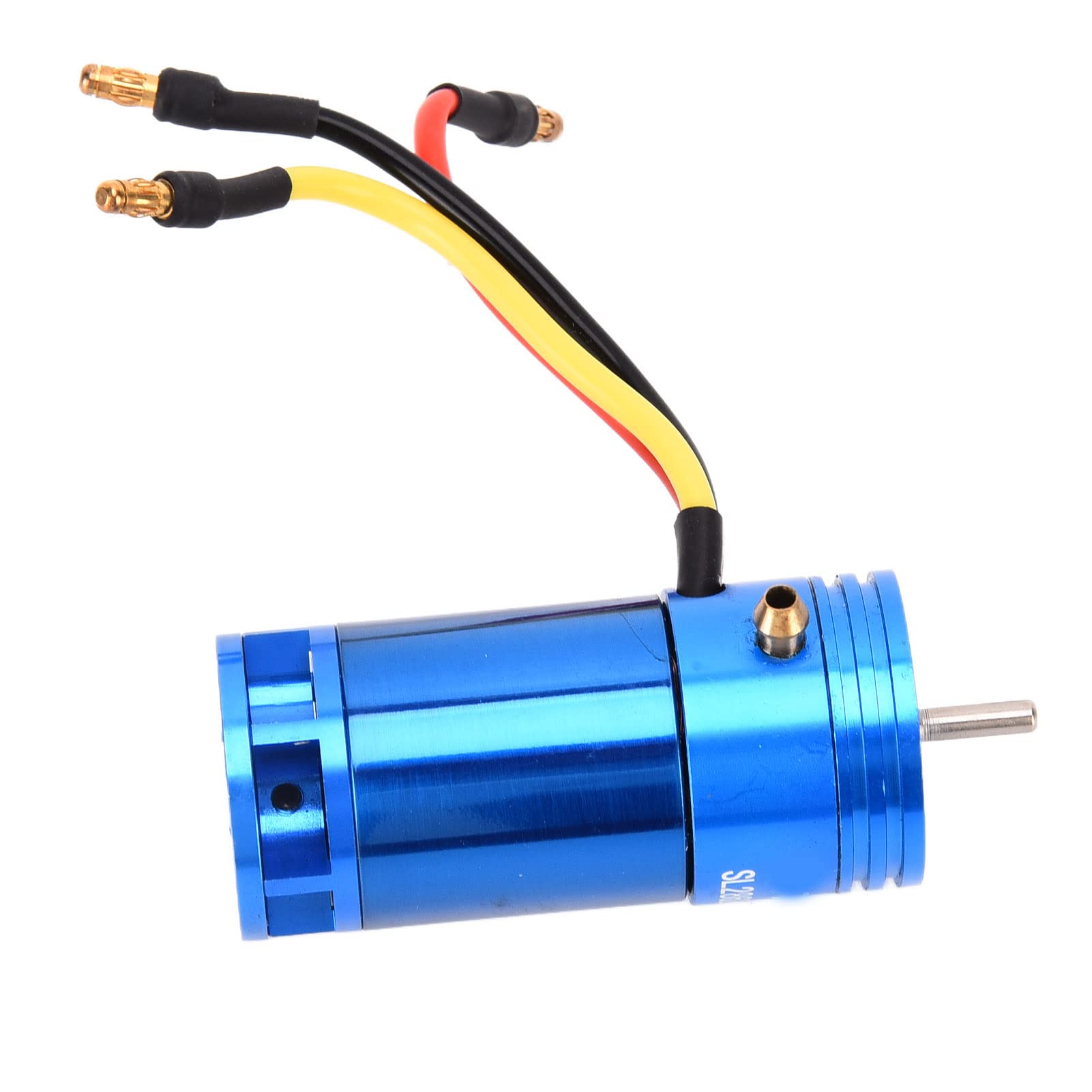POENVFPO Alliage D'aluminium et de Cuivre RC Bateau Brushless Moteur pour SL2862 1500KV Moteur Brushless, à Faible Bruit, Refroidi à l'eau et Refroidi par Air avec Ventilateurs