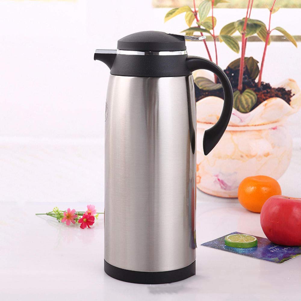 Vacuum Jug Thermos flasks Stainless Steel Coffee Pot French Press Pot Thermos European Vacuum Insulation Pot Wholesale Coffee Pot Double-Wall Vacuum Insulated 1.9L