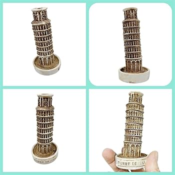 Amazon.com: The Leaning Tower of Pisa Statue Model, Ancient Roman