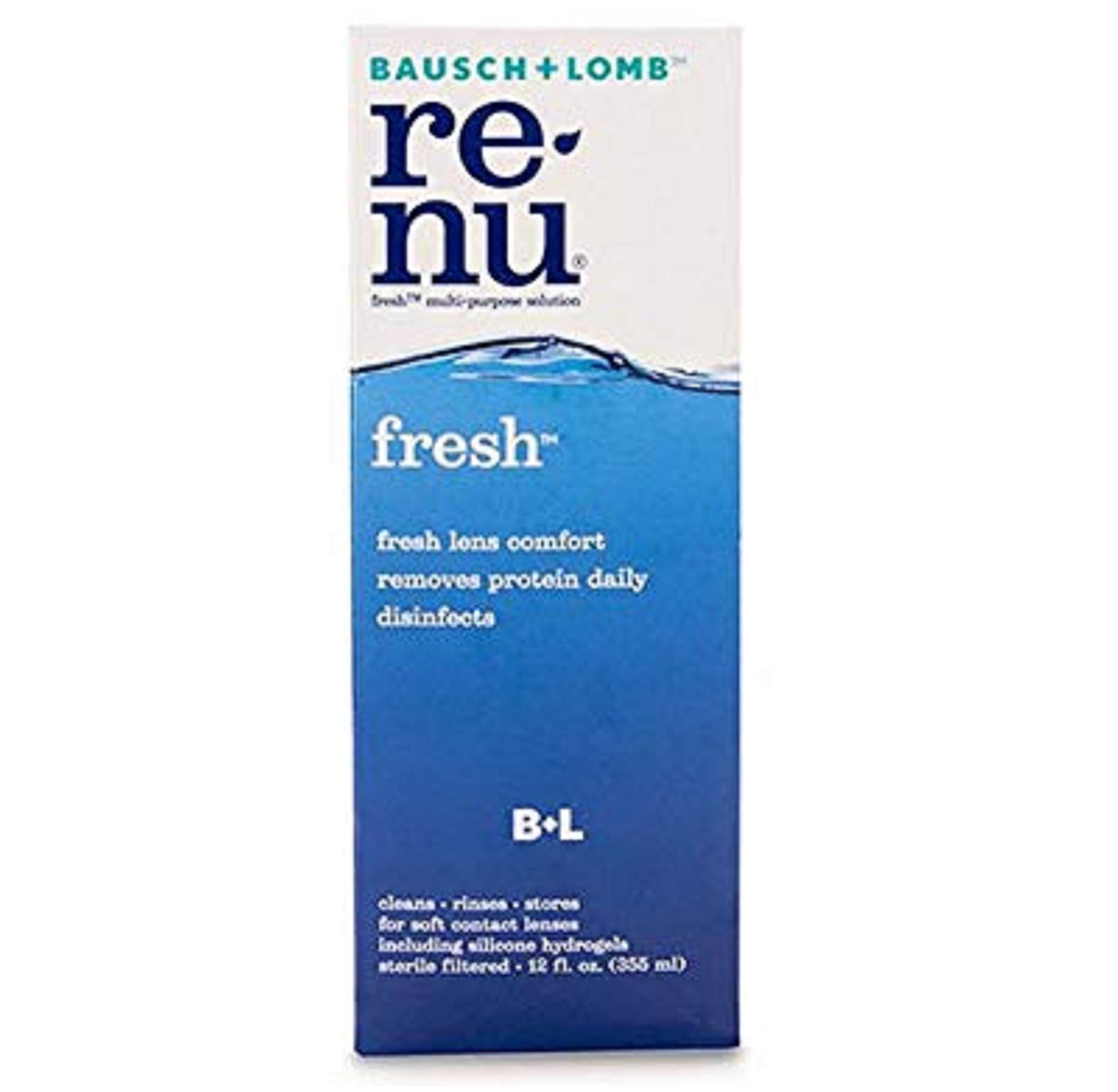 Bausch & Lomb Renu Fresh Multi-Purpose 355ml Contact Lens Solution (Pack of 1) (B07KN33XG9) Amazon Price History, Amazon Price Tracker