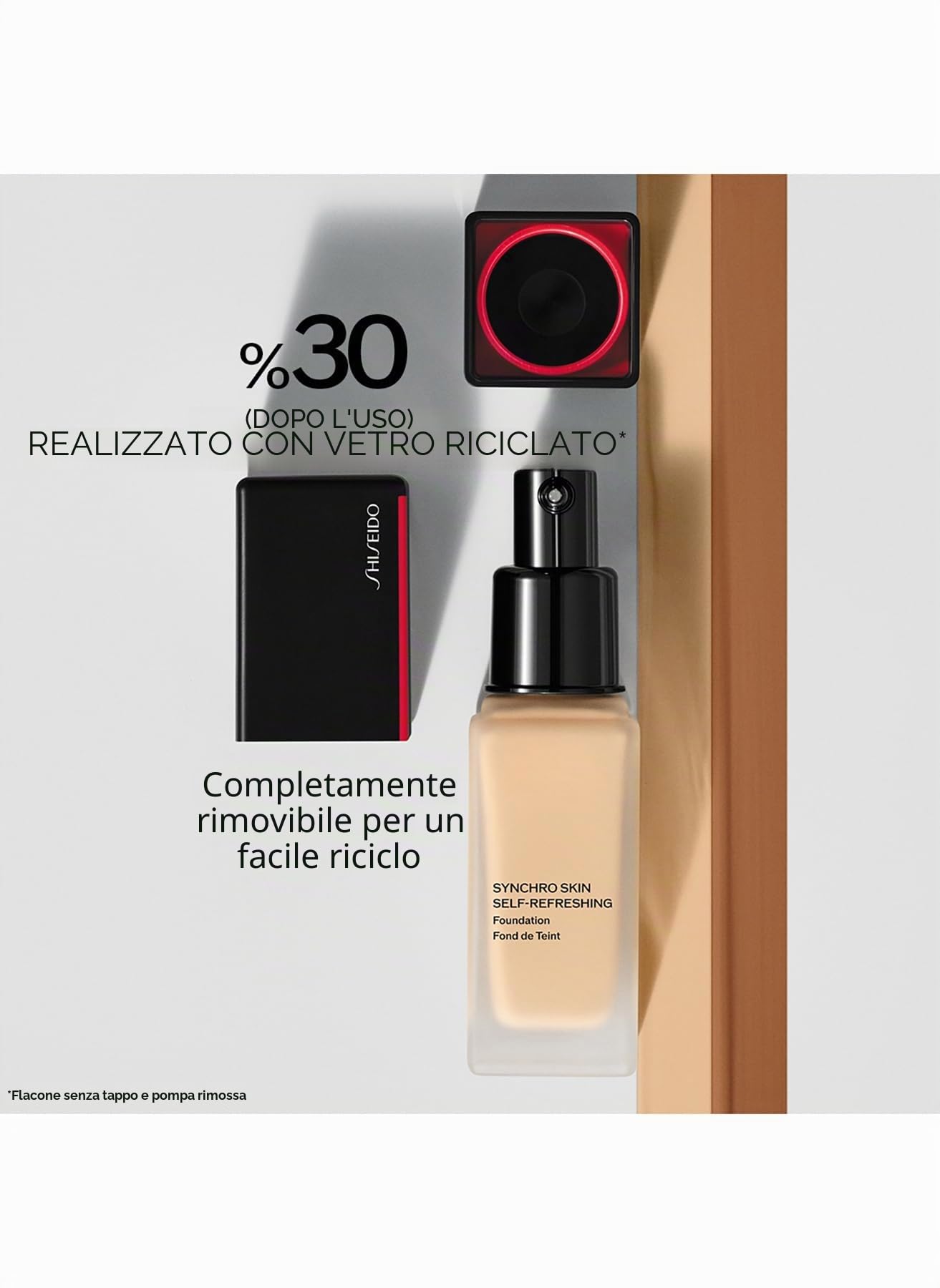 Shiseido Synchro Skin No.120 SPF 30 30 ml - Marca: Shiseido - EAN: 0729238217553