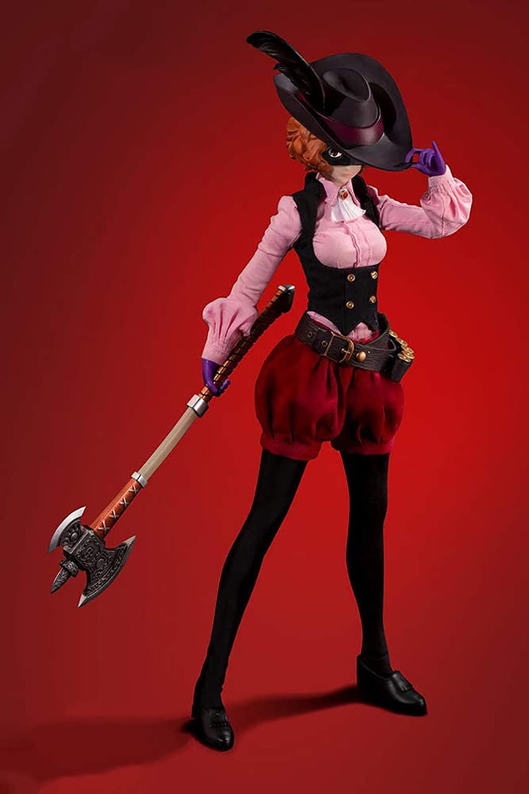 Amazon.co.jp: 1/6スケールペルソナ5ノワールアクションフィギュア、12