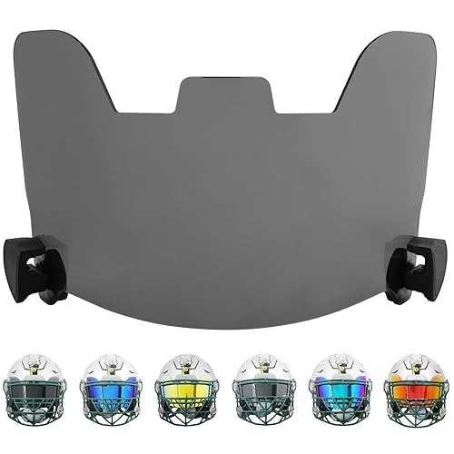 Football Visor, Visor for Helmet with High Clarity, Impact Resistant
