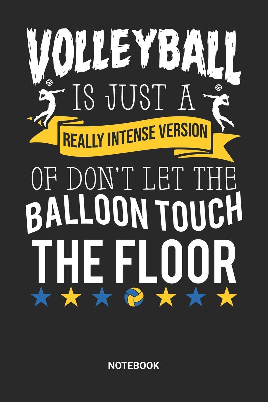 Notebook: Dotted Lined Volleyball Notebook (6x9 inches) ideal as a summer beachvolleyball Journal. Perfect as a Coaching Book for all V-Ball Lover. Great gift for Men and Women