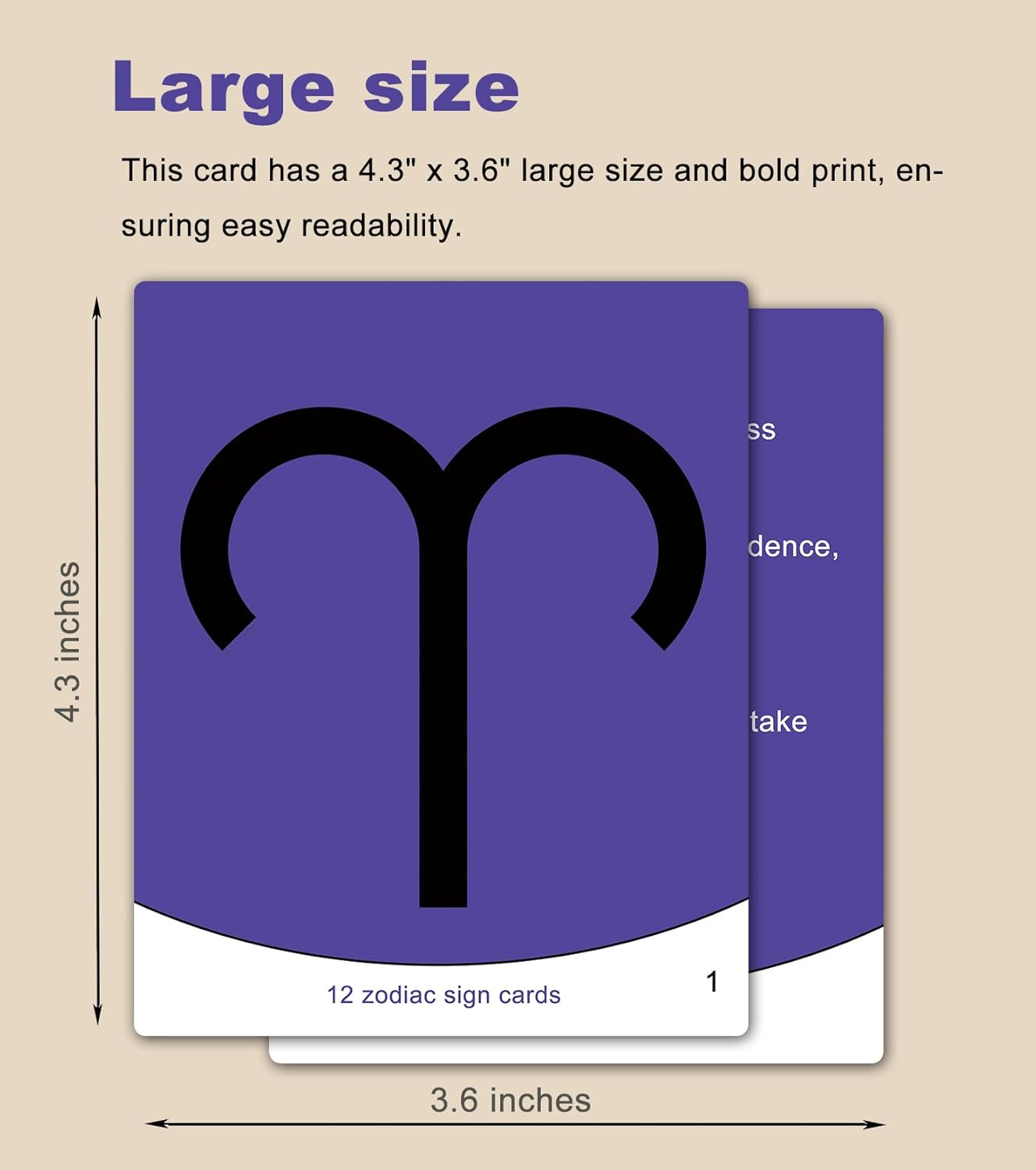 Astrology Learning Oracle Cards | Reading Playing Cards Deck | Astrology Flash Cards Flashcards