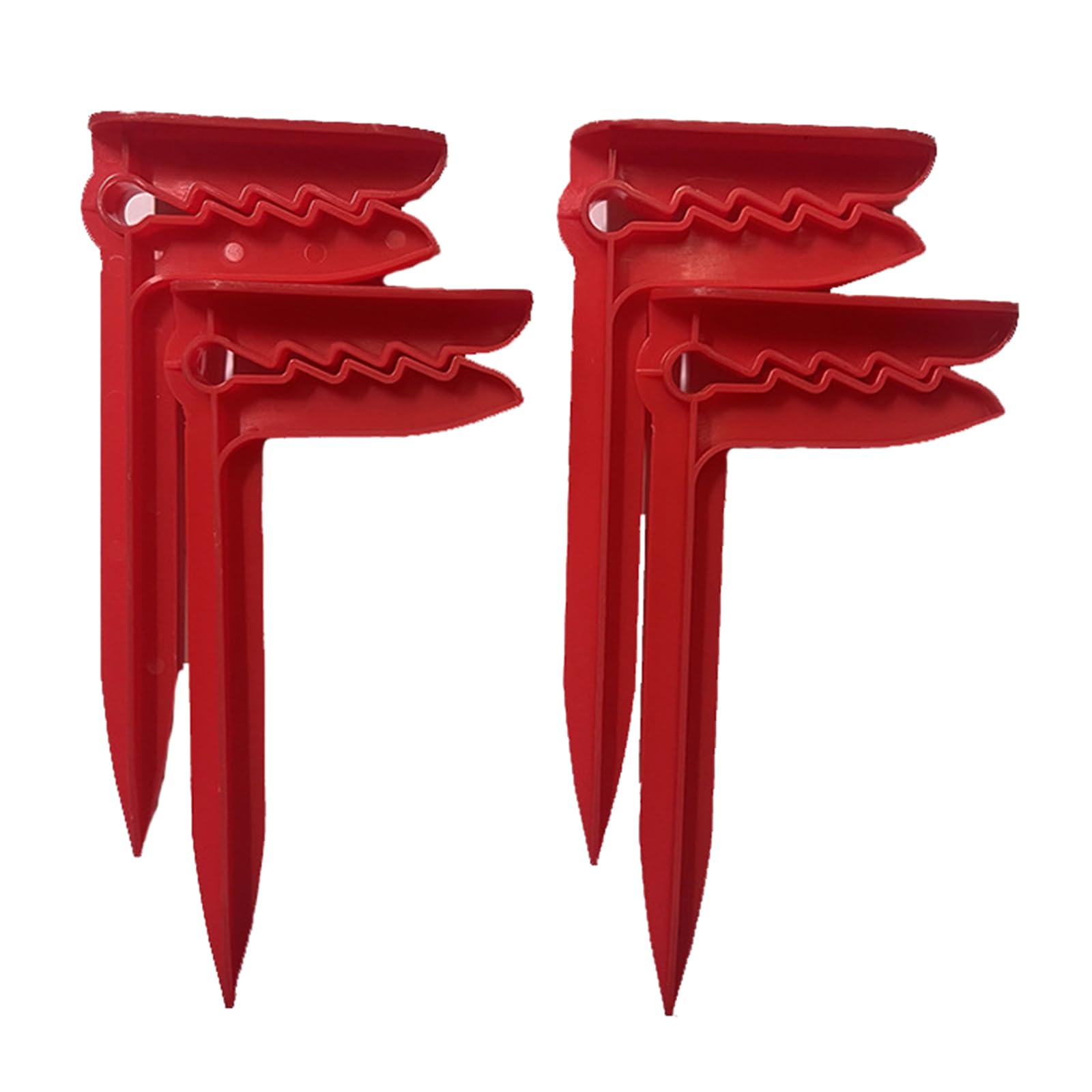 Maxtonser 4Pcs Windproof Towel Clip Beach Mat Holder Picnics Blanket Rack Towels Sand Beach Towel Anchors Stakes Clip