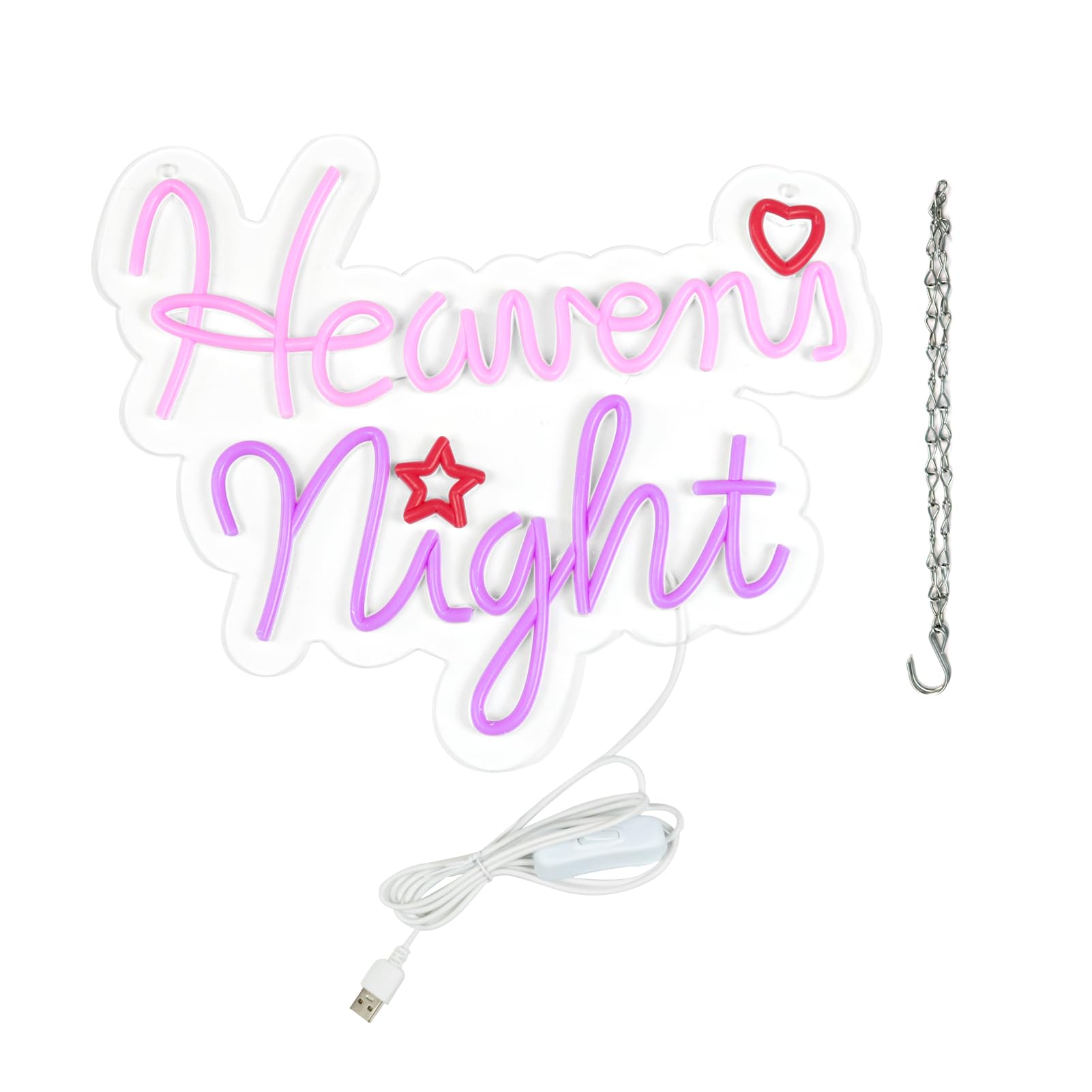Spiel-Neonschild als Spielzimmer-Dekoration, Himmelsnacht-LED-Lichter für Männerhöhle, Spielzimmer, Internetbar oder Schlafzimmer-Dekoration. 5 V USB-betrieben, einfach aufzuhängen.
