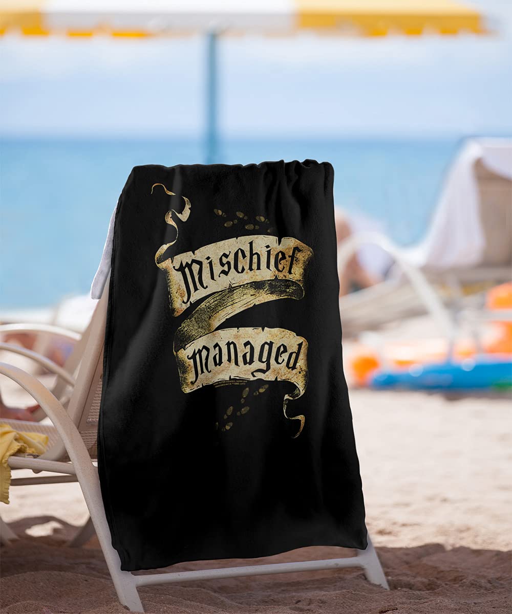 LOGOVISION Harry Potter Mischief Managed Officially Licensed Beach Towel 30