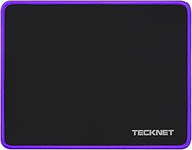 TECKNET Mouse Pad, 21 x 27 x 0.2 cm Gaming Mousepad with Rubber Base Waterproof and Non-Slip for PC, Office, Work, Games, Laptop, Computer, Home
