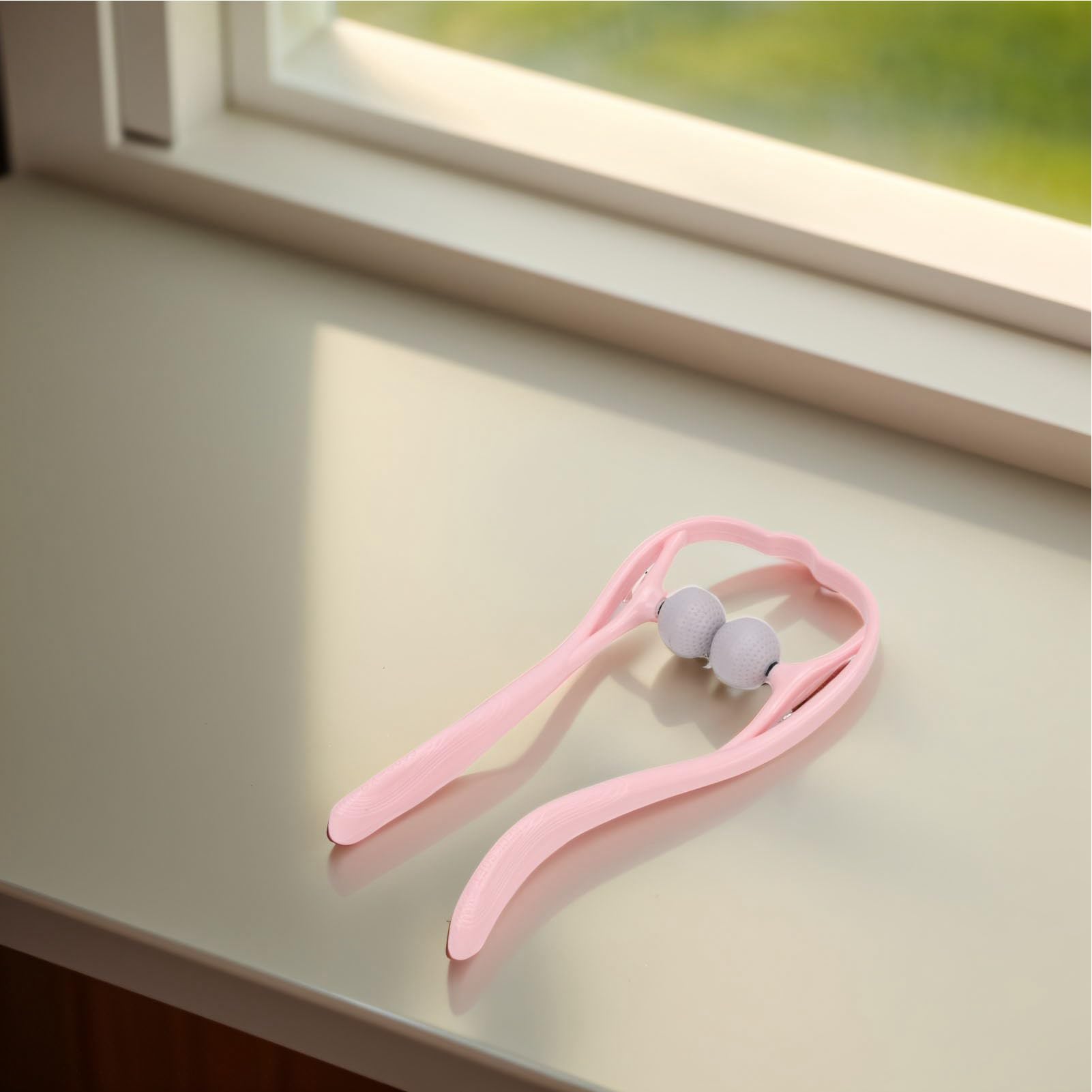 Generic Masażer Szyi Shiatsu z Podwójnym Punktem Spustowym Masażer Ramion do Głębokich Tkanek do Domowego Biura Lekka, Przenośna Konstrukcja w Kształcie Litery U dla Każdego Rozmiaru Szyi Materiał: