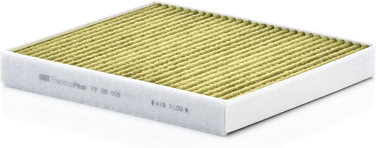 MANN-FILTER FP 26 009 Innenraumfilter/Kabinenluftfilter - FreciousPlus Biofunktionaler Pollenfilter - für Pkw + Transporter